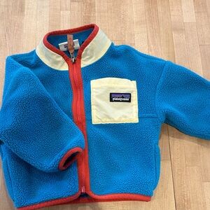 Patagonia Blue Fleece Jacket  6-12m